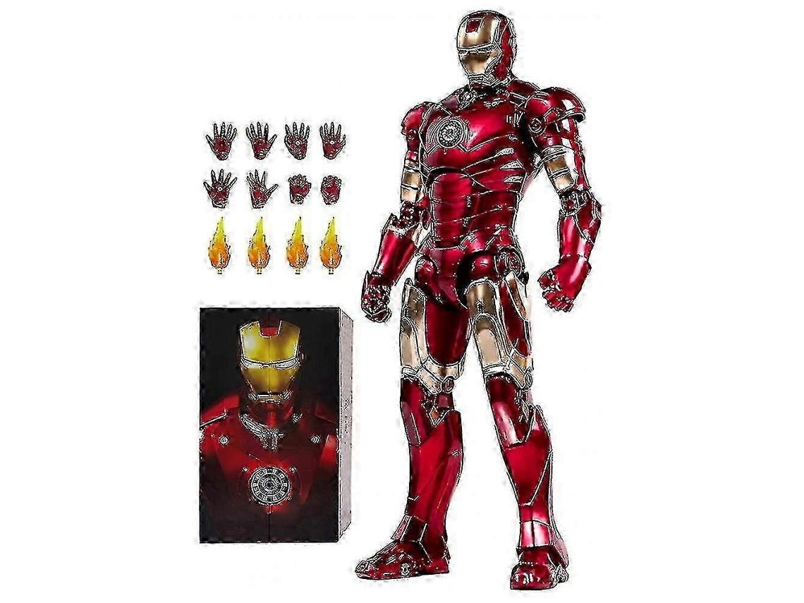 Figura De Ação Ironman Mk3 7 Polegadas Articulada Detalhada