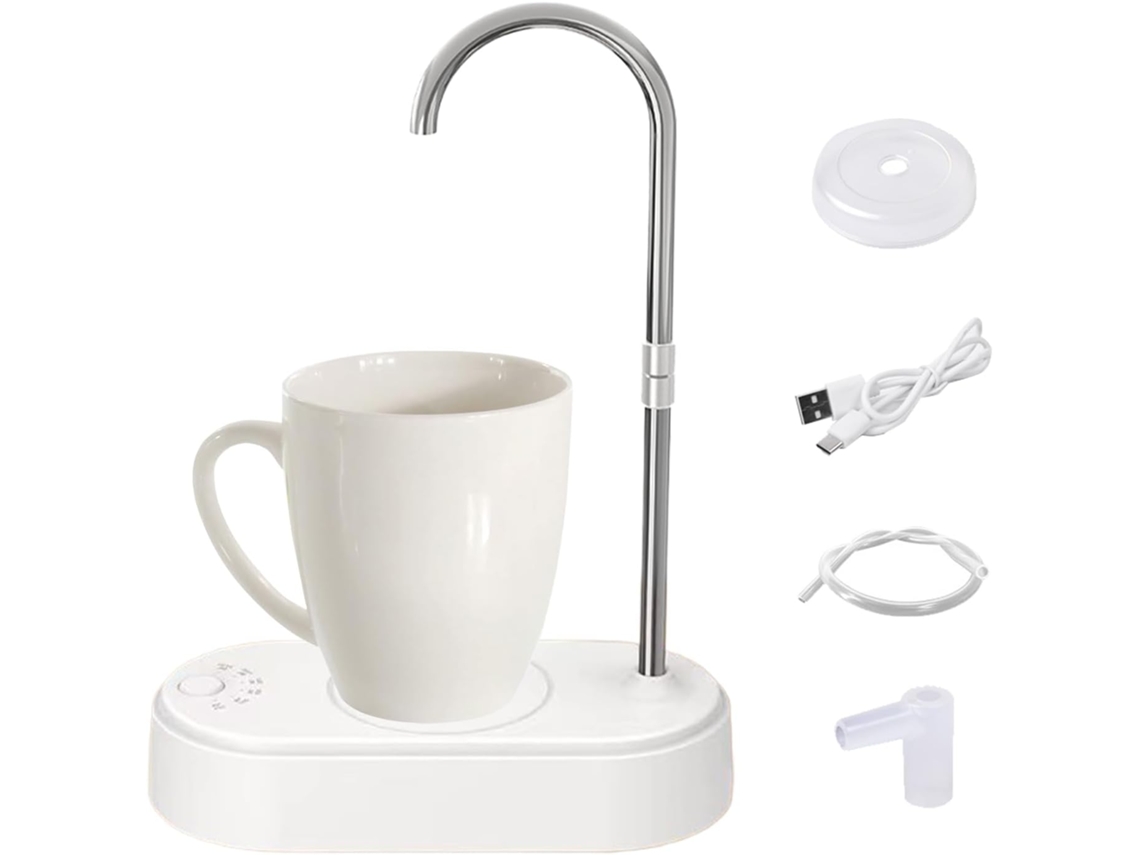 Dispensador De Água De Mesa Com Bomba Automática Para Jarra E Refil.