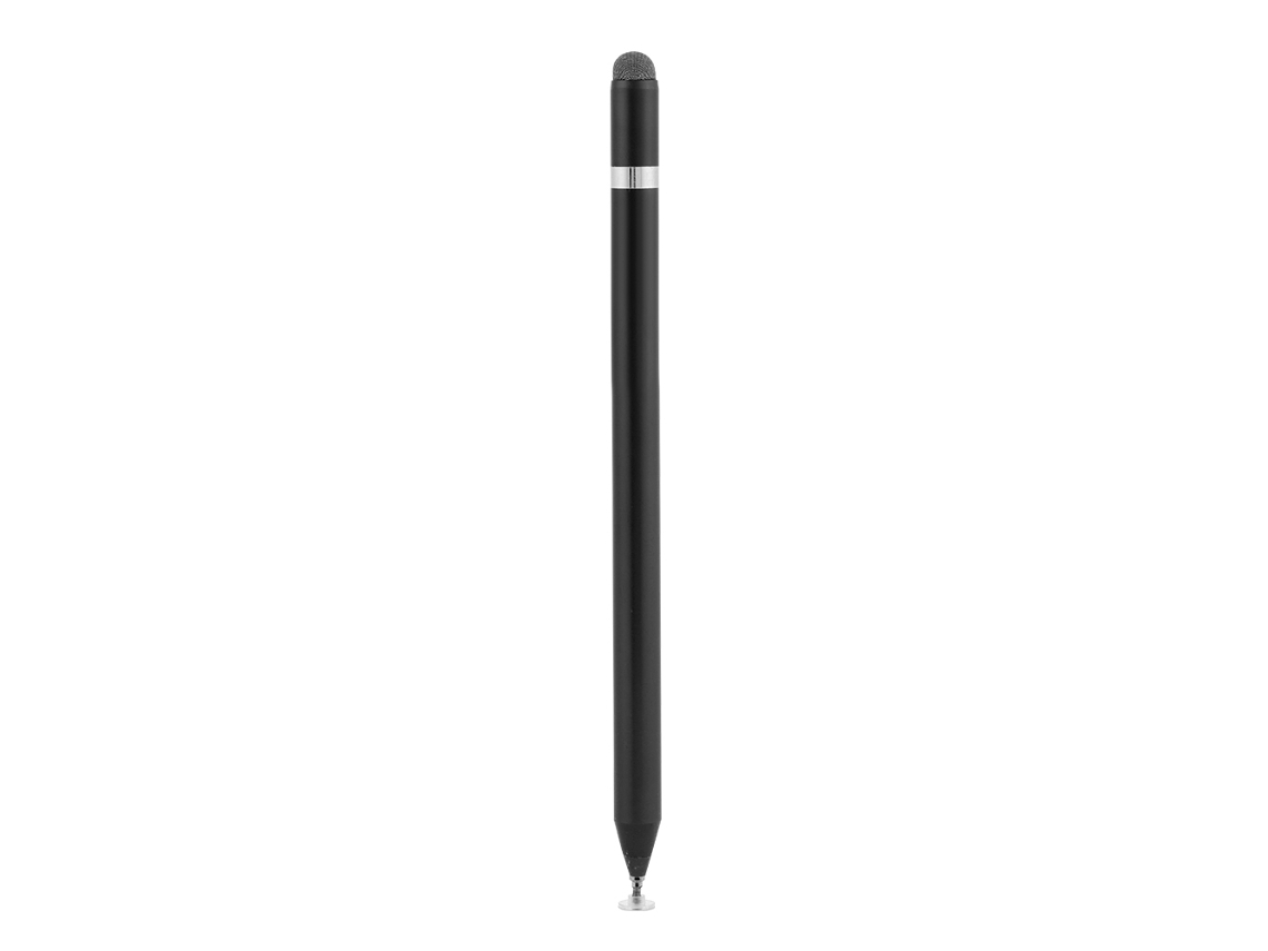 Caneta Stylus Com Ponta De Mola De Alta Sensibilidade Cor Preta