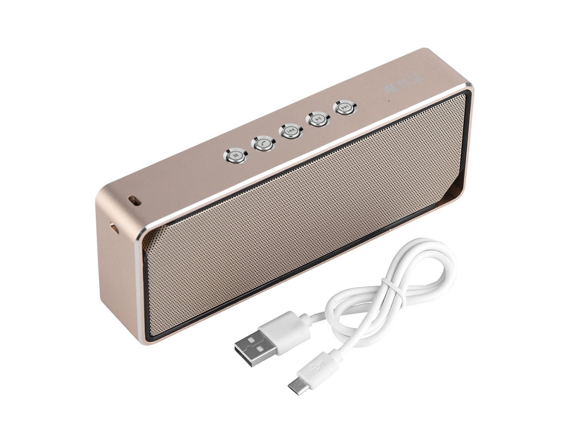 Caixa De Som Sem Fio Bluetooth Com Carregamento Usb