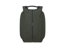 Mochila Anti Roubo Para Portátil 15.6 C/ Porta Usb Securipak Verde Escuro Samsonite