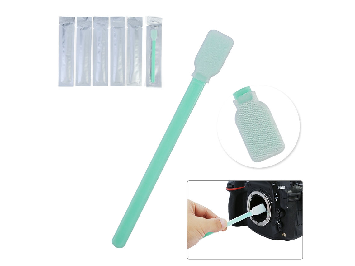 2026-kit De Limpeza De Sensor Para Câmera Com Cotonetes E Limpador De Sensor
