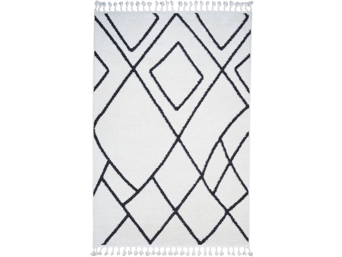Consilio Concept Tapete Estilo Berbere Moderno Berber 80x150 Cm Marfim