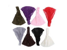 8pcs Tiaras De Cabelo Com Gola De Calcinha Elásticas Vazadas Acessórios De Cabelo Para Mulheres E Meninas