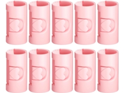 Conjunto De 10 Prendedores Lençóis Em Abs, Design Compacto Para Manter Colchas E Edredons No Lugar, Ideais Para