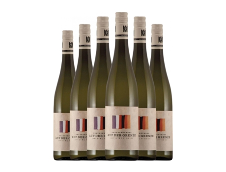 Vinho branco BERNHART Auf der Grenze Pinot Cinza Seco Pfälz (0.75 L - 6 Unidades)