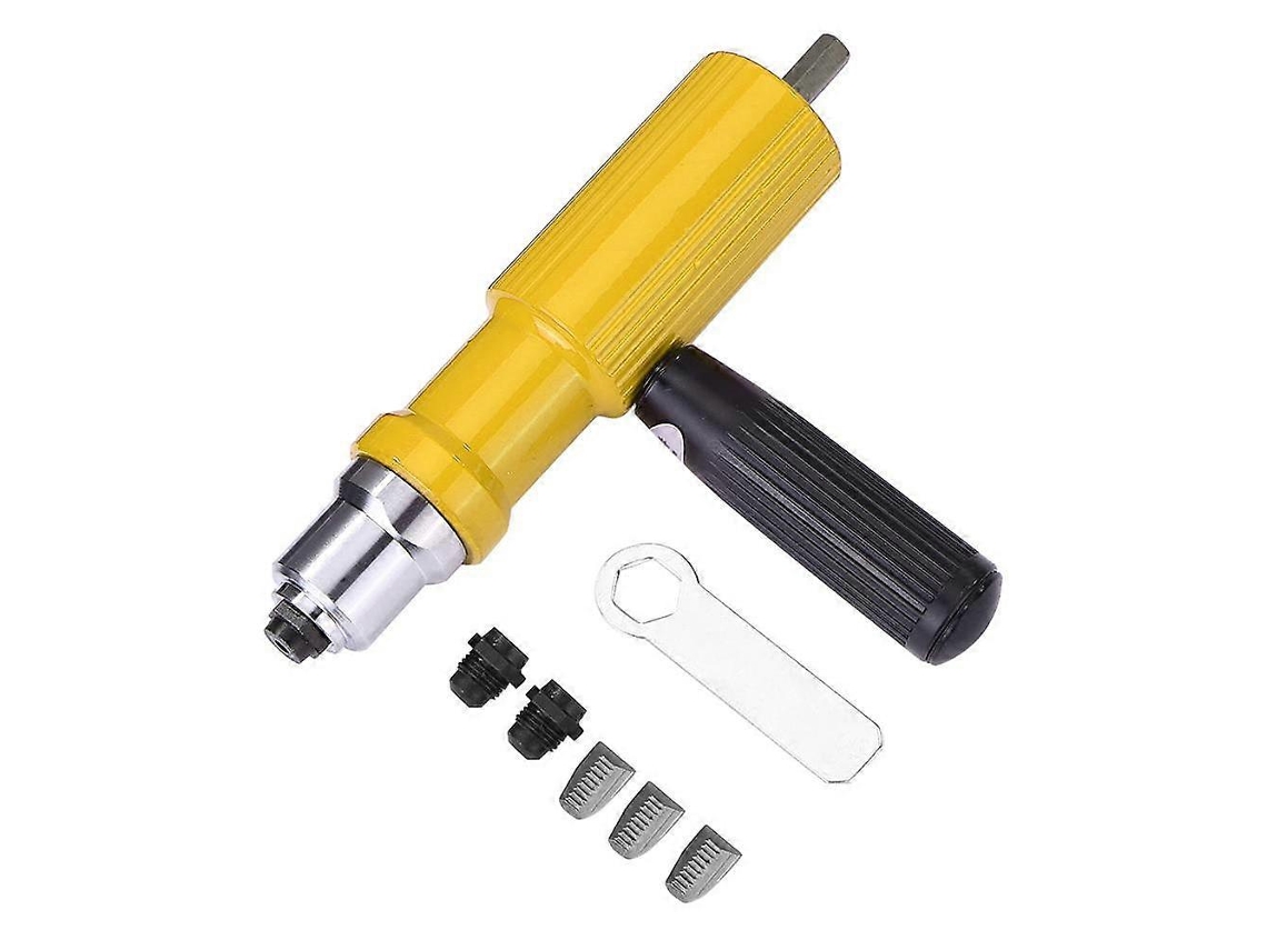 Adaptador Para Pistola De Rebite Elétrica Amarela Com Características Principais