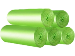 Sacos Compostáveis, 30 L, 100 Unidades, Biodegradáveis, Cozinha, Lurelia
