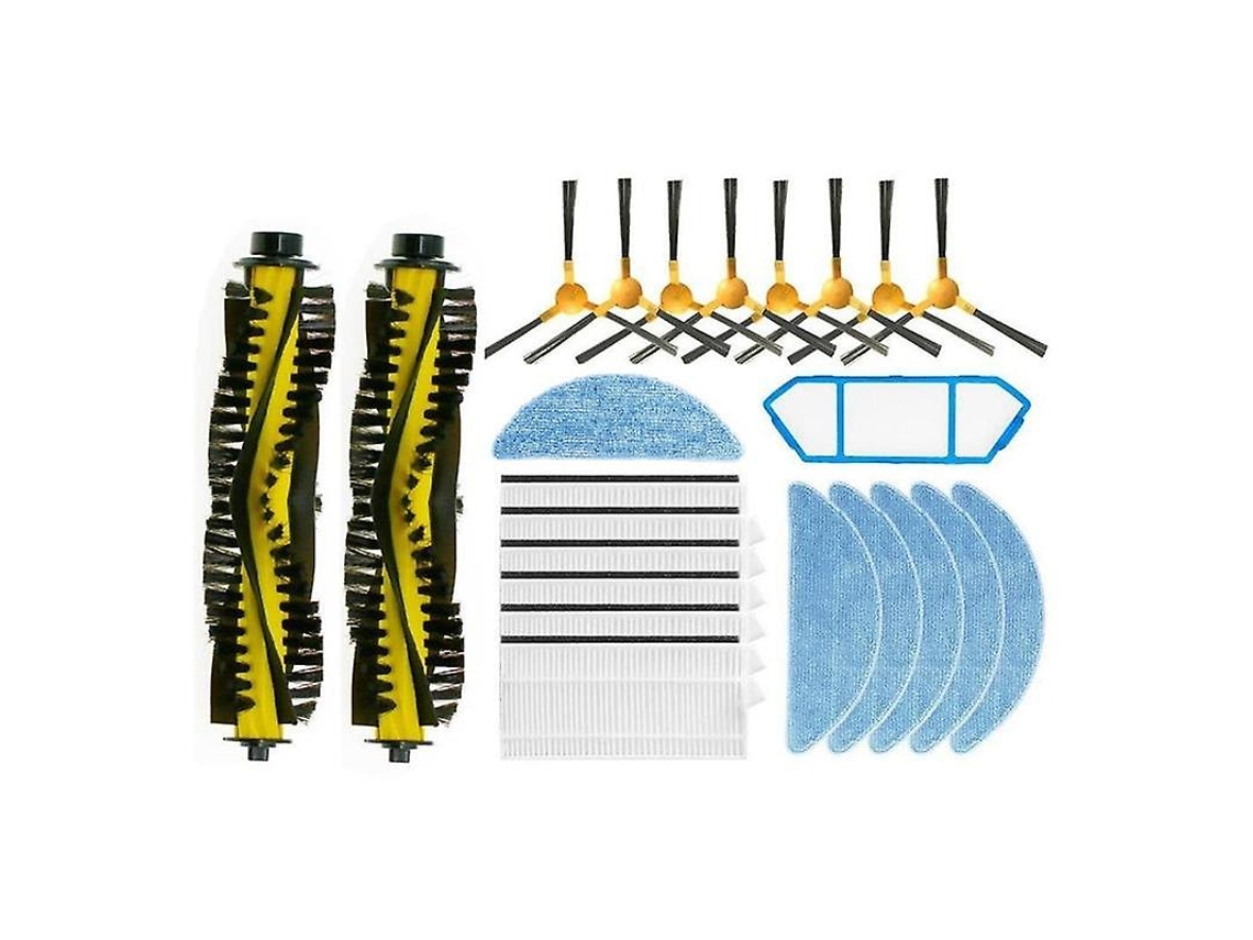 Acessórios de Aspirador Adequado para varrer Robot X500 Escova de rolos Escova lateral filtro de pano tampa da escova principal tampa primária