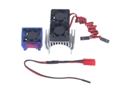 Cooler Ventilador Radiador 5v para Carro Rc Traxxas Slash 4×4 Vxl 1/10
