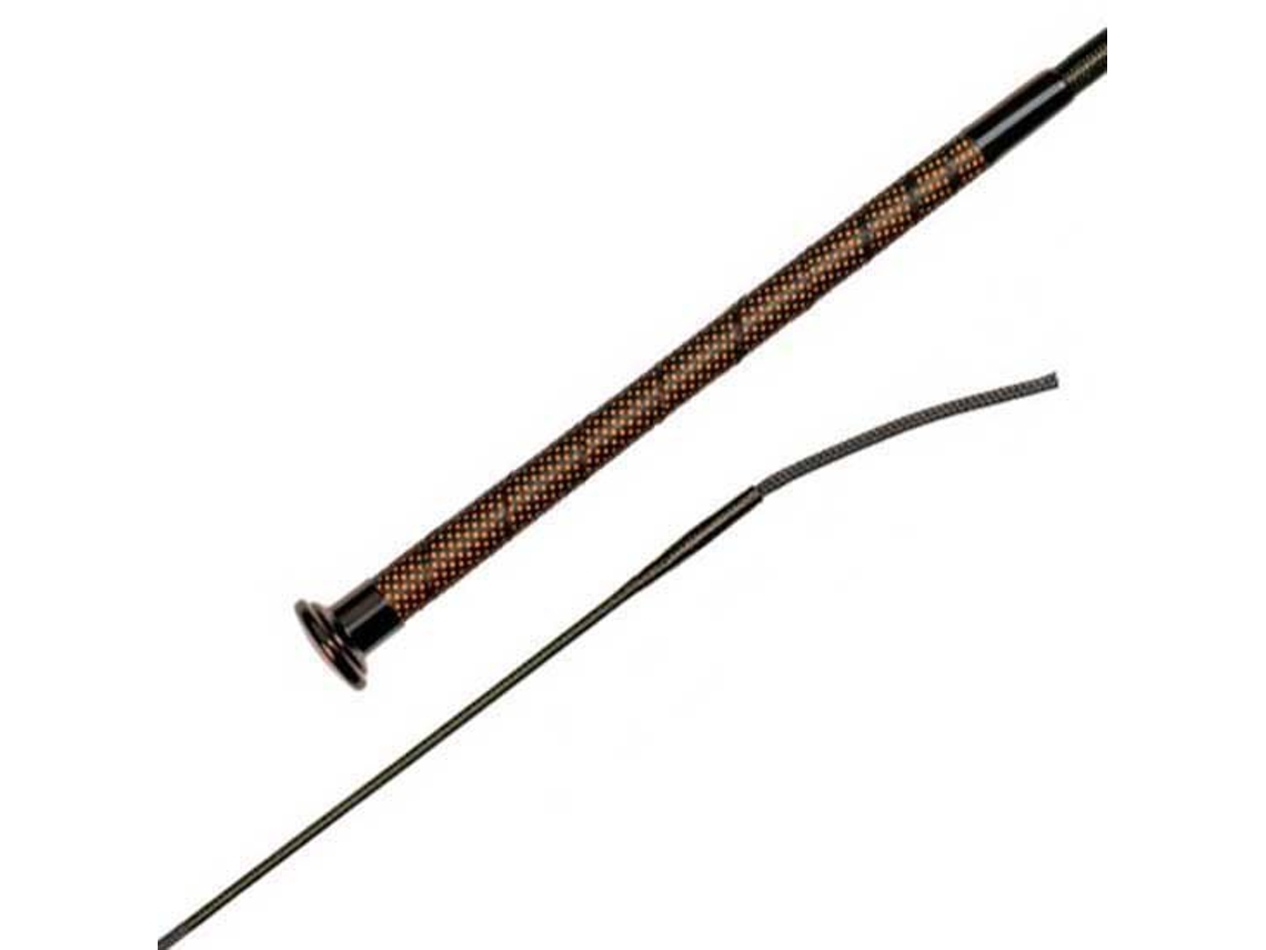Chicote de Adestramento Professional 03007 Colorline Wrapped Grip Laranja 110 Cmfleck