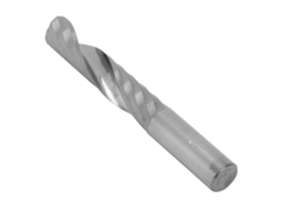Laxiscreed Fresa De Corte Único 6mm Para Acrílico, Abs E Cnc Com Design Espiral