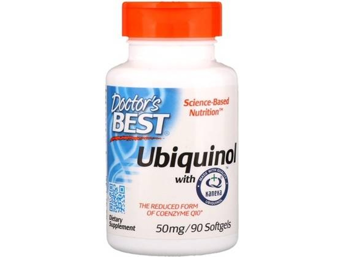 Chá DOCTOR'S BEST Ubiquinol Com Kaneka Qh (90 pérolas)