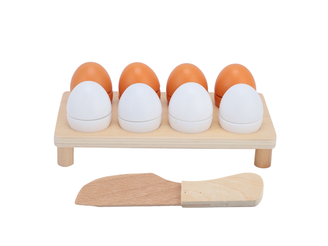 Ats juguetes de Cozinha Simulada com Ímã para Crianças: Ovos Cortáveis e Alimentos de Brinquedo