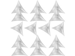 Protetores De Canto Transparentes Sewroro 600, Protetores Triangulares Para Gavetas De Armários E Guarda Roupas, Fácil