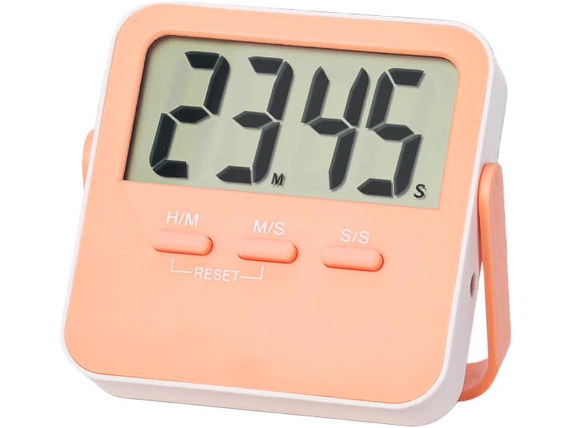 Temporizador Com Tela Lcd Grande Modos De Contagem Regressiva E Dupla