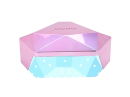 Lâmpada de Cura Gel para Unhas Uv/led 24/48w com Dupla Fonte Luz, Secagem Rápida, Rosa, 100 240v, Plugue Ameri Cano, 26 27s GOKOCO