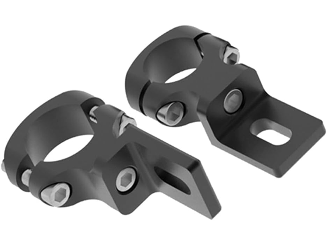 Conjunto De 2 Suportes Universais Para Farol De Guidão Com Braçadeira Para Motos Cafe Racer E Choppe Gokoco