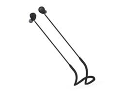 Cordão de Silicone à Prova D'água para Fones Sony WF c700n, Preto AQUAFORGE