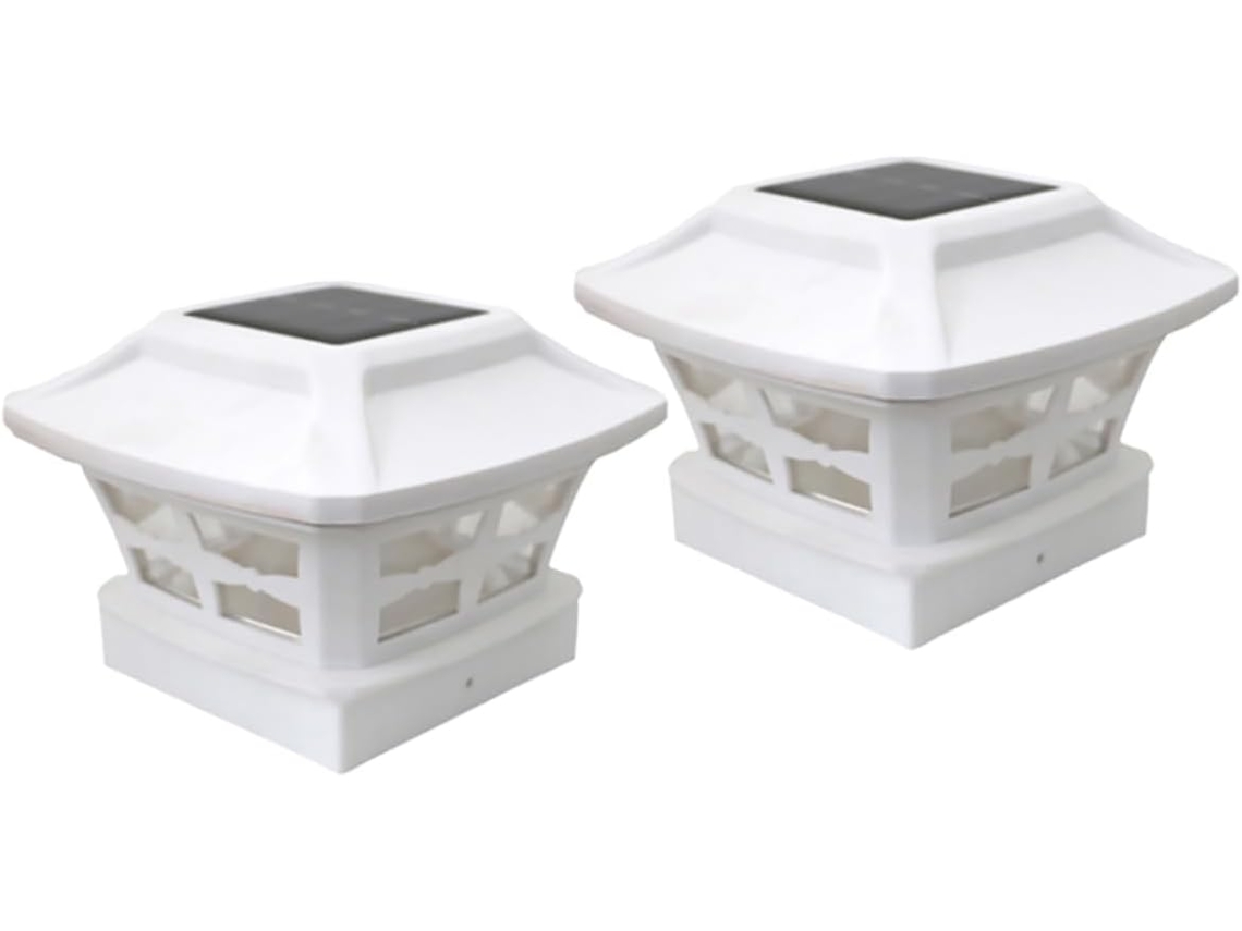 Conjunto De 2 Lâmpadas Solares Impermeáveis