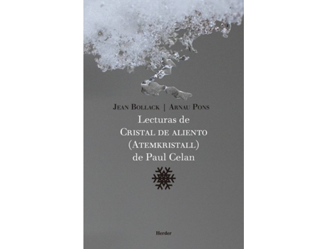 Livro Lecturas De Cristal De Aliento De Paul Celan de Jean Bollack (Espanhol)