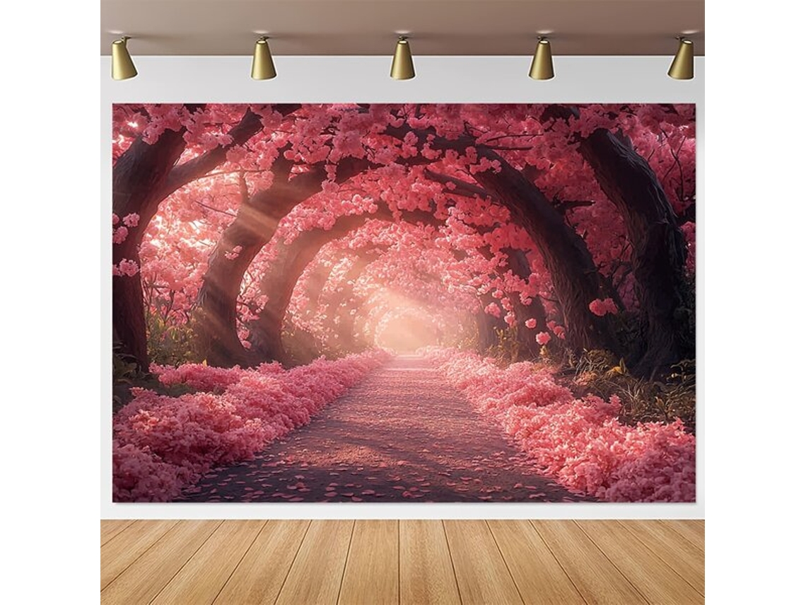 Cenário Fotográfico De Primavera Sakura Canvas Vayotoy