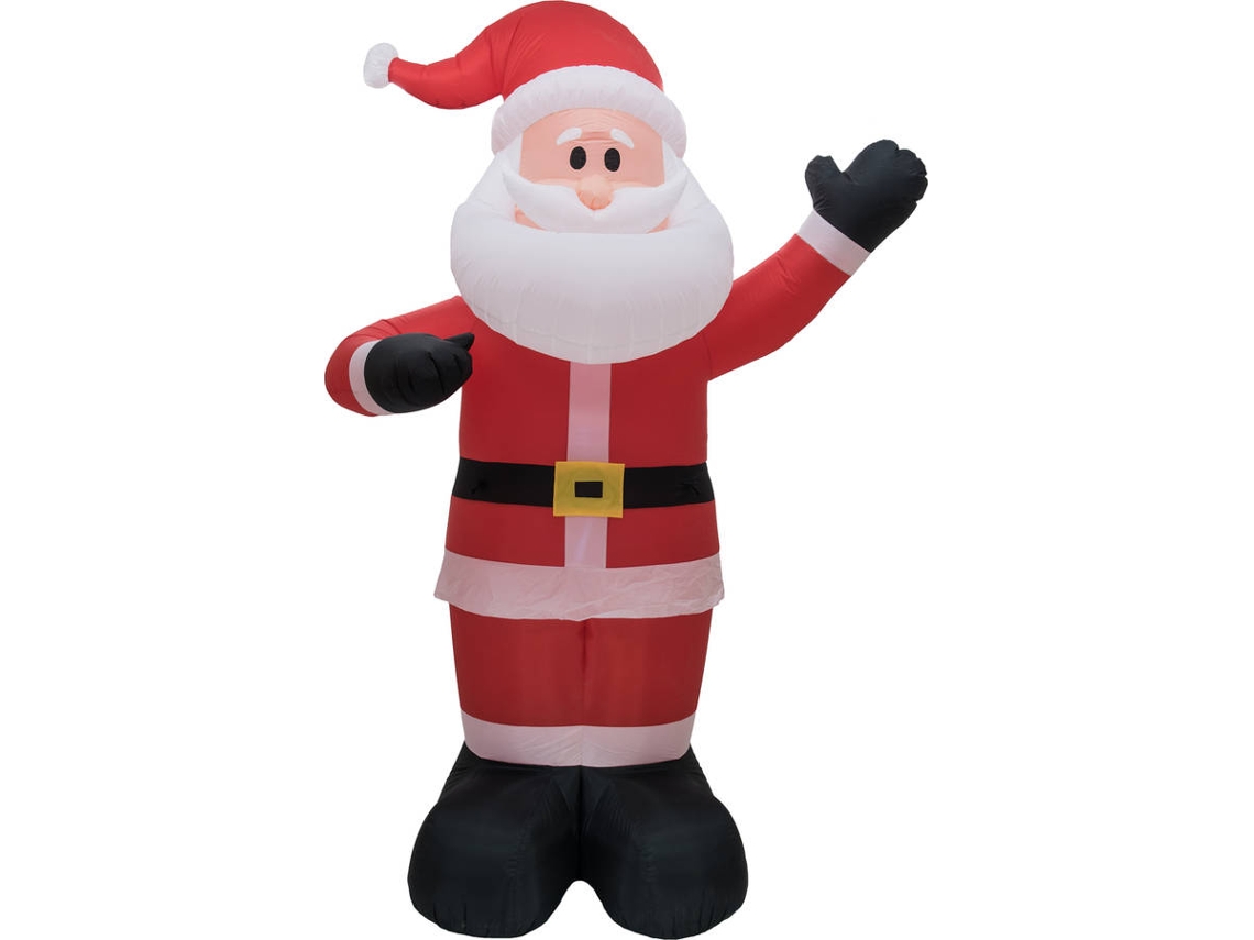 Pai Natal EUROPALMS Insuflável (Vermelho - 300 cm)