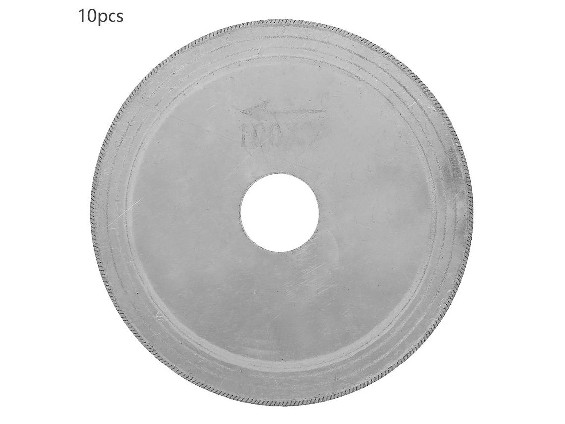 10 Peças Discos De Corte Diamante Ultradelgados 100mm Para Jade Vidrio (100*20*0.4mm)