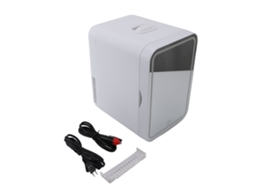 Refrigerador Laxiscreed Dual Para Casa E Carro, 8l Com Espelho E Iluminação Integrada