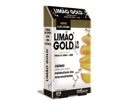 Suplemento Alimentar Limão Gold Crómio Pharmonat