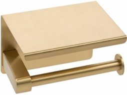 Suporte Para Papel Higiênico, Suporte De Aço Inoxidável Para Papel Higiênico, Suporte De Parede Para Celular, Dourado