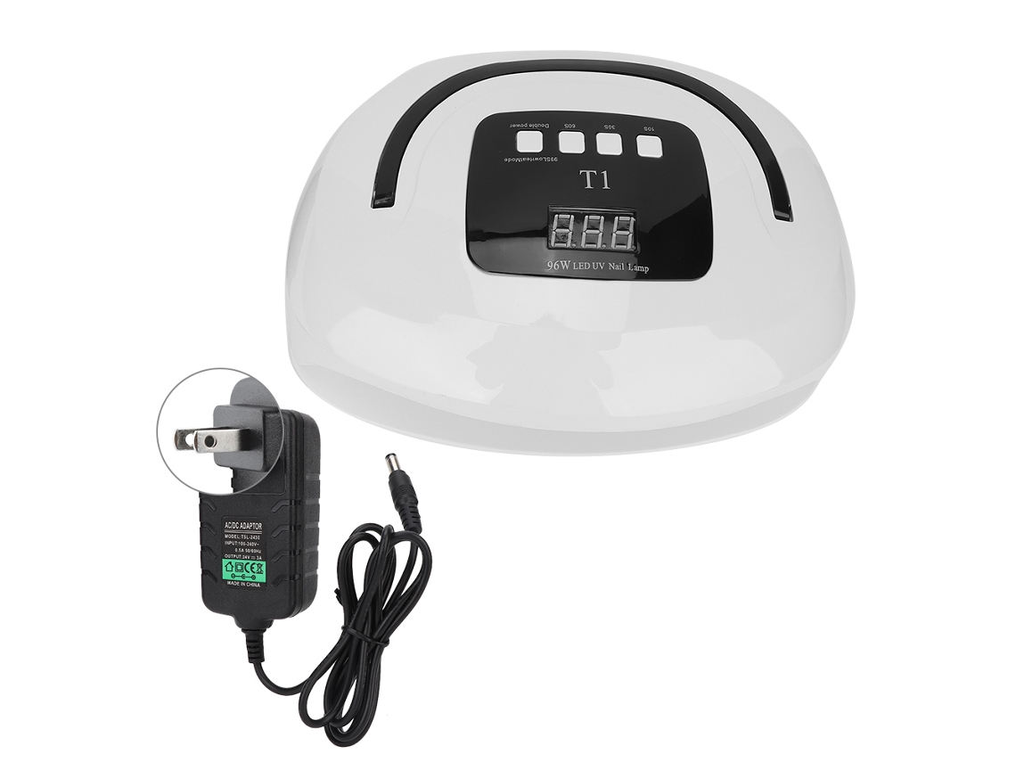 Lâmpada De Unhas Uv Led 96w Secador Rápido De Esmalte Em Gel Com Temporizador Inteligente Para Arte De Unhas