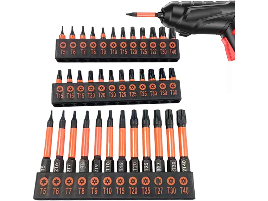 Conjunto De Bits Chave Fenda Torx