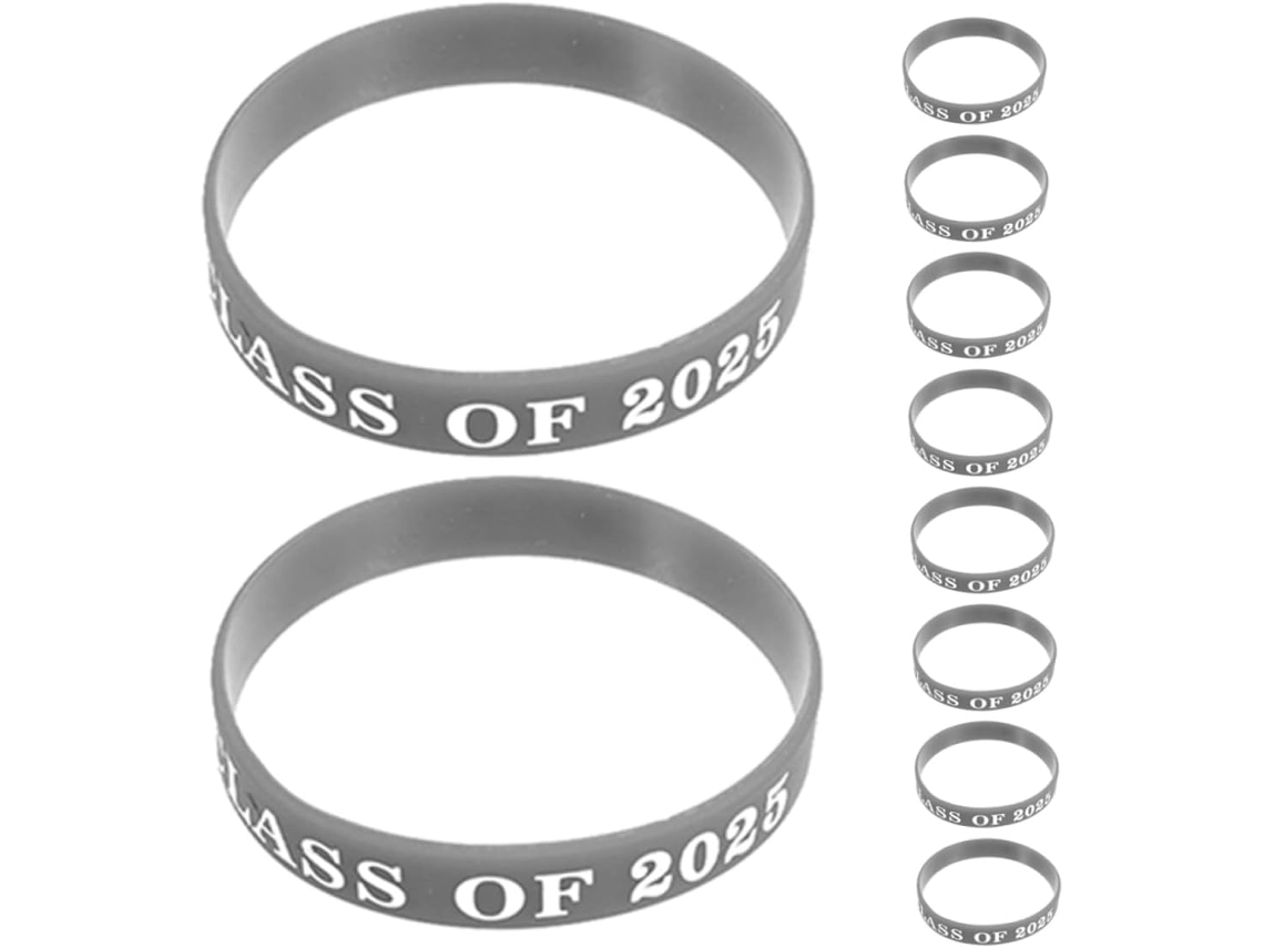 Conjunto De 10 Pulseiras Sewacc Formatura, Pulseiras Drunk Ajustáveis, Lembrancinhas Unissex, Pretas