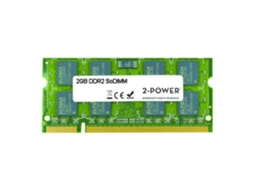 2 Power Ddr2 2gb So Dimm 200 Pinos 800mhz Pc2 6400 Cl6 Memória Sem Buffer Ecc Mem0702a