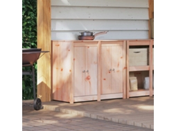Vidaxl Armário De Cozinha Para Exterior Meppel Branco 106 X 55 X 92 Cm