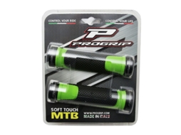 Par de pegas de bicicleta de montanha de dupla densidade PROGRIP 997 open end lock on