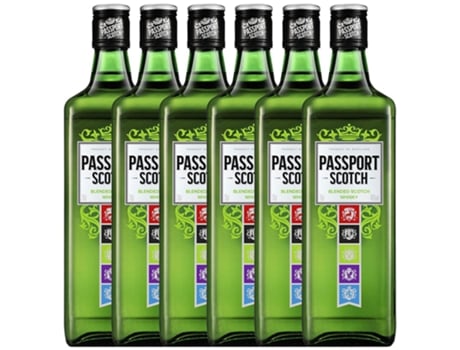 Whisky PASSPORT SCOTH Blended Passport Scoth (0.7 L - 6 unidades)