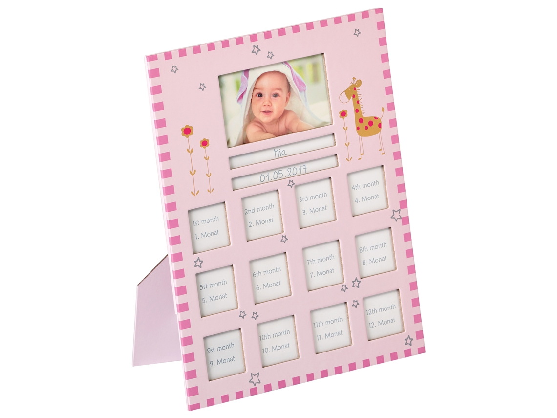 Baby Animal Frame Pink