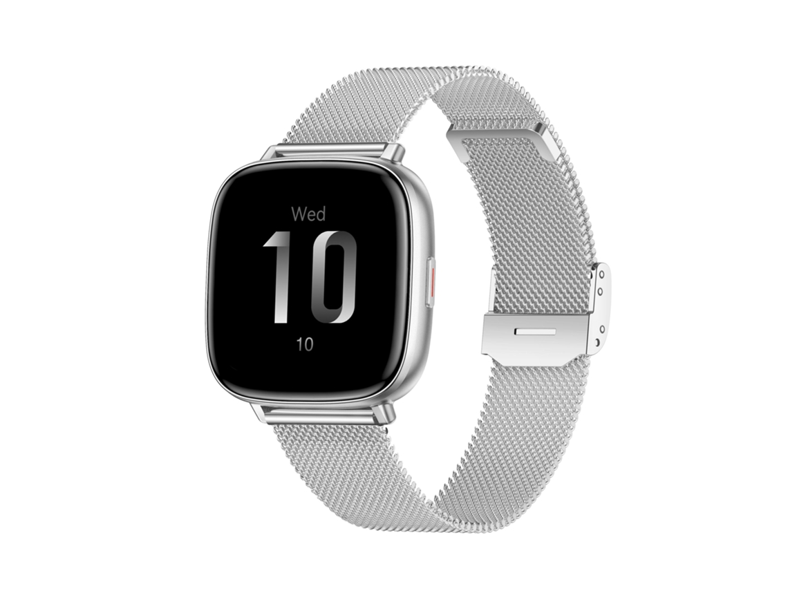 Smartwatch Chronus Ecrã 1,72 Polegadas 100+ Modos Desportivos Ip68 Prateado