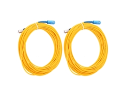 Cabo de Patch Óptico Monomodo 10m Sc/pc fc/pc S/MARCA