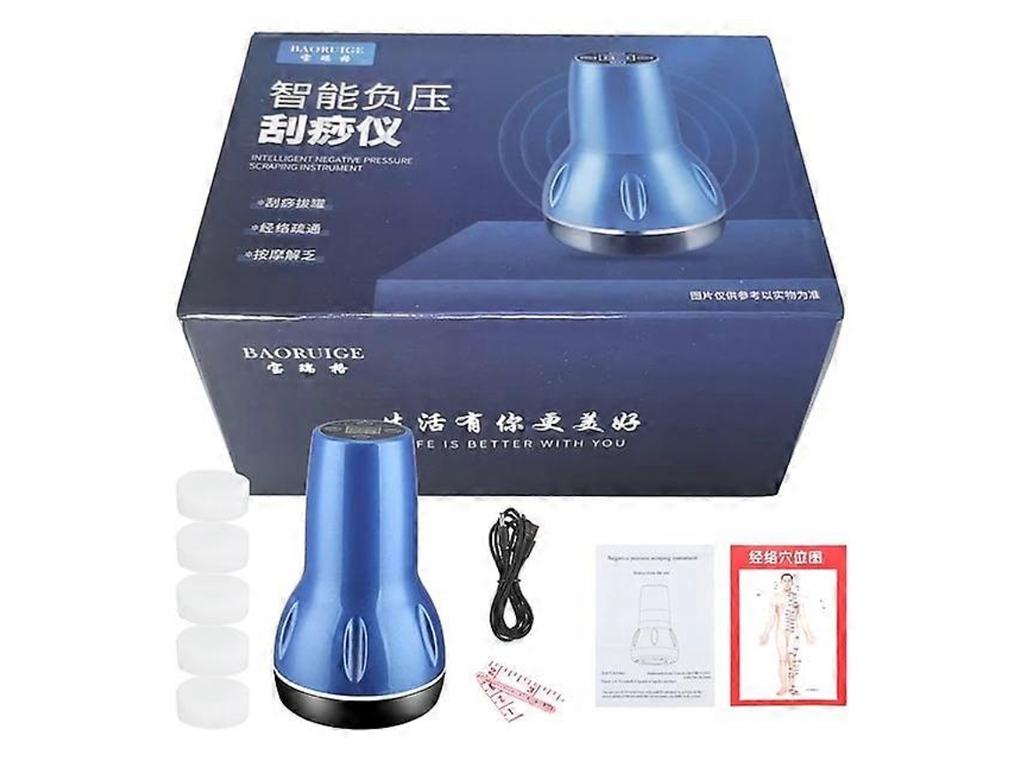 Massageador Elétrico Com Ventosa, Sucção A Vácuo, Gua Sha, Anticelulite, Beleza, Saúde, Raspagem, Calor Infravermelho, Emagrecimento, Massagem Gua Sha