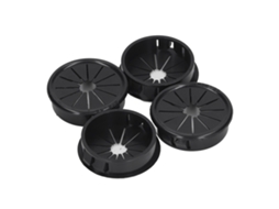 Laxiscreed Presilha De Feltro Com Design De Pétala Para Fixação E Proteção De Cabos