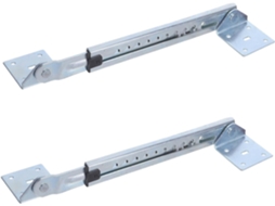 Conjunto De 2 Dobradiças Elevação Para Maca Massagem Com 10 Engrenagens Em Aço Galvanizado, Movimento Suave E Suporte