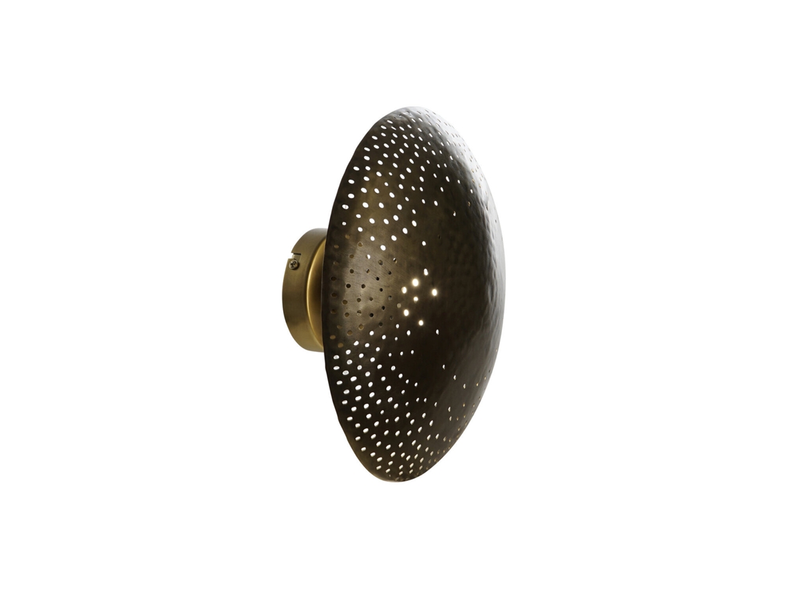 Luminária de Parede em Ferro Dourado 32x18x32cm ALEXANDRA HOUSE LIVING