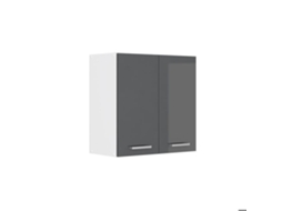 Móvel de parede de cozinha R-Line, 60 cm, Antracite alto brilho, Vicco