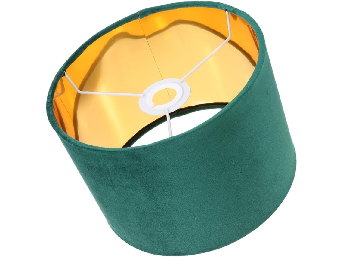 Forrada Com Tecido De Veludo Dourado, Segura, Compatível Com Base E27, Versátil Para Uso Interno/doméstico, 30 Cm
