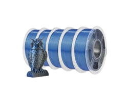 Sunlu 3d Printing Filament, Silk Finish, Low Shrinkage Rate,dc Preto Azul Oem