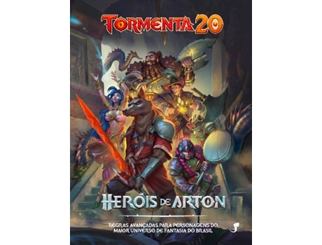 Livro Heróis De Arton De Guilherme Dei Svaldi (português Do Brasil)