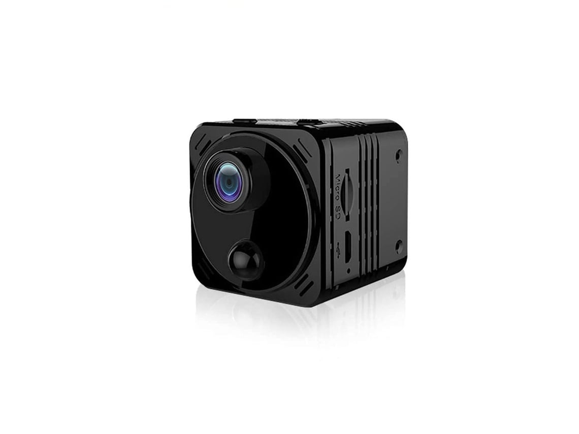 Câmera Escondida Mini Câmera Espiã Real 1080p Hd Wifi Câmera de Segurança com Aplicativo de Alimentação Ao Vivo Bateria Longa Visão Noturna USHION